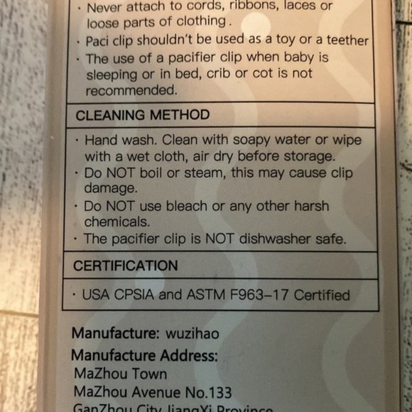 Baby Boy & Girl 2 Pack Silicone Bead Pacifier/Teether Toy Clip - Picture 7 of 11